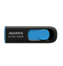 Flash A-DATA USB 3.2 UV 128 128Gb Black/Blue (AUV128-128G-RBE)