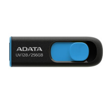 Flash A-DATA USB 3.2 UV 128 256Gb Black/Blue (AUV128-256G-RBE)