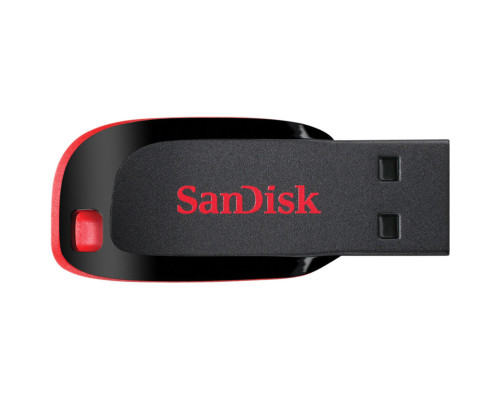 Flash SanDisk USB 2.0 Cruzer Blade 16Gb Black/Red (SDCZ50-016G-B35)