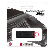 Flash Kingston USB 3.2 DT Exodia 256GB Black/Pink (DTX/256GB)