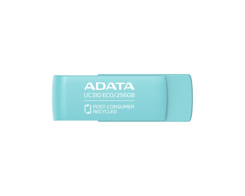 Flash A-DATA USB 3.2 UC310 Eco 256Gb Green (UC310E-256G-RGN)