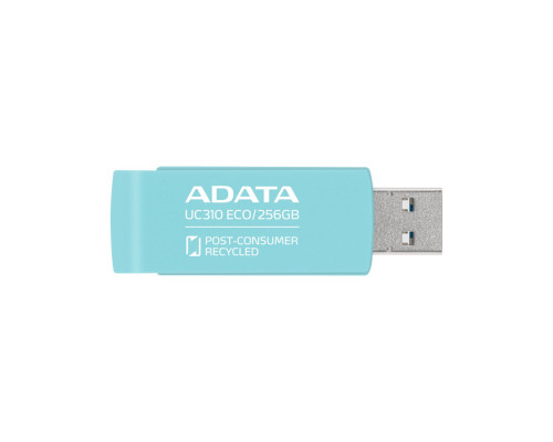 Flash A-DATA USB 3.2 UC310 Eco 256Gb Green (UC310E-256G-RGN)