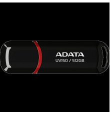 Flash A-DATA USB 3.2 UV 150 512Gb Black (AUV150-512G-RBK)