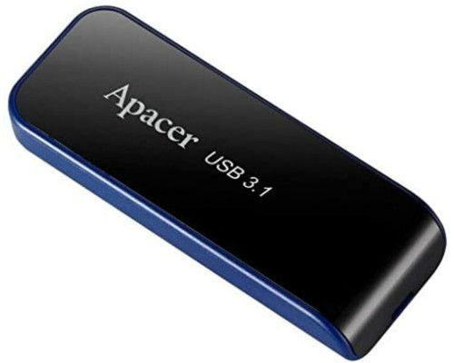 Flash Apacer USB 3.1 AH356 64GB Black (AP64GAH356B-1)