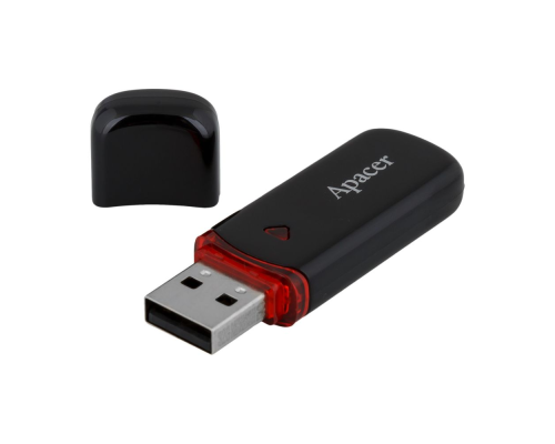 USB 2.0 Apacer AH333 64Gb black PLS-00-00029250