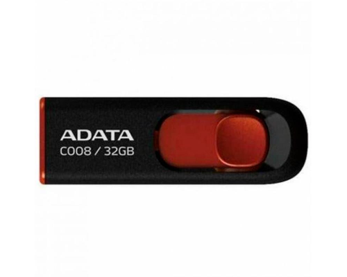 USB 2.0 A-DATA C008 32Gb black red PLS-00-00045766