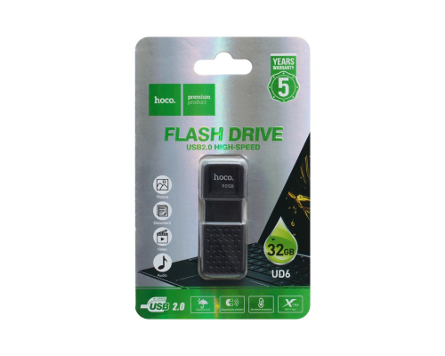USB 2.0 Hoco UD6 32Gb black PLS-00-00053393