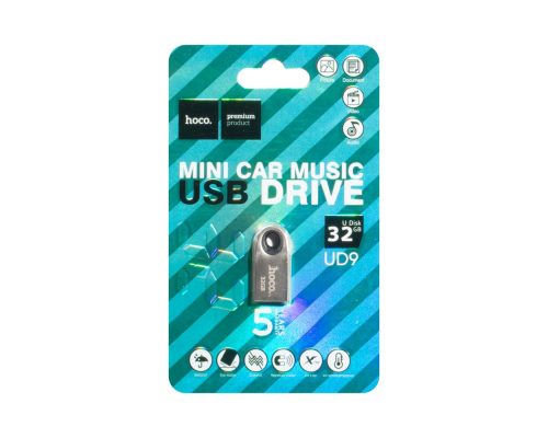 USB 2.0 Hoco UD9 32Gb silver PLS-00-00043559