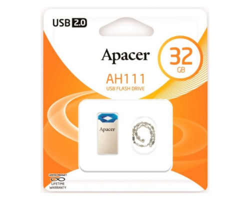 USB 2.0 Apacer AH111 32Gb blue PLS-00-00040049