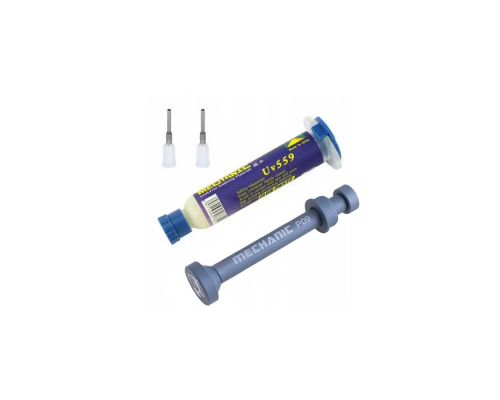 Флюс Mechanic UV-559 10cc з металевим штовхачем PLS-00-00148976