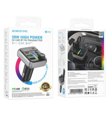 АЗП модулятор BOROFONE BC50 Ascenso PD20W+QC3.0 чорний mag-6941991115257139542