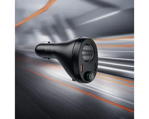 АЗП/ФМ Модулятор HOCO E88 Star 35W(2C) cigarette lighter car BT FM transmitter Black mag-6942007654111146743