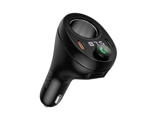 АЗП/ФМ Модулятор HOCO E88 Star 35W(2C) cigarette lighter car BT FM transmitter Black mag-6942007654111146743