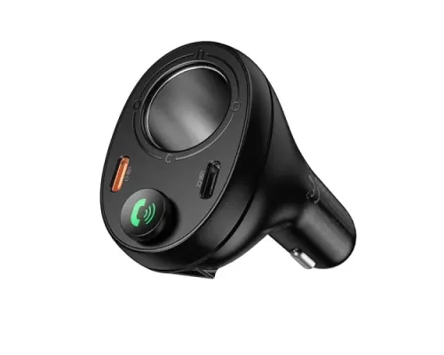 АЗП/ФМ Модулятор HOCO E88 Star 35W(2C) cigarette lighter car BT FM transmitter Black mag-6942007654111146743
