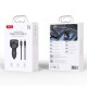 ФМ-Модулятор XO BCC18 Smart Bluetooth MP3 Car Charger Type-C 3A Чорний mag-6920680861668140426