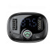 АЗП/ФМ-Модулятор Baseus T Shaped S-09 Car Bluetooth MP3 Player Black CCMT000301 mag-693217262823954420