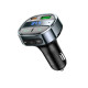 АЗП/ФМ Модулятор HOCO E70 car BT FM transmitter 1USB/1PD/QC/PD30W/BT5.0 Black mag-6931474765246138634