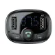 АЗП/ФМ-Модулятор Baseus T Shaped S-09A Car Bluetooth MP3 Player (Standard Edition) Black CCMT000001 mag-6932172626976151234