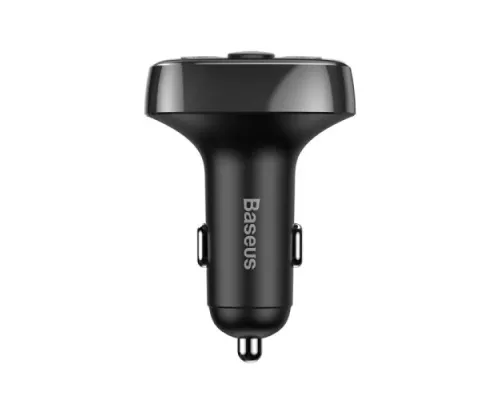 АЗП/ФМ-Модулятор Baseus T Shaped S-09A Car Bluetooth MP3 Player (Standard Edition) Black CCMT000001 mag-6932172626976151234