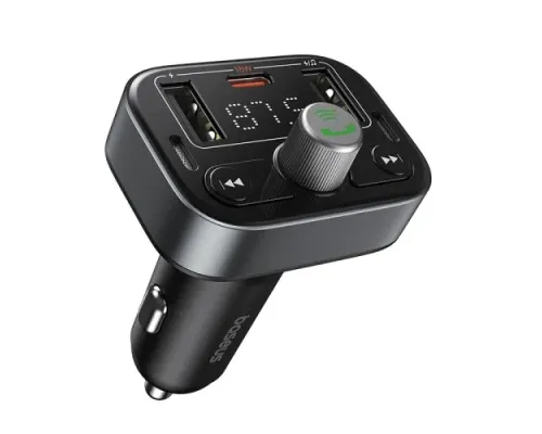 АЗП/ФМ-Модулятор Baseus S-09 Pro Series Car FM Transmitter Cluster Black C10762200113-00 mag-6932172643355151269