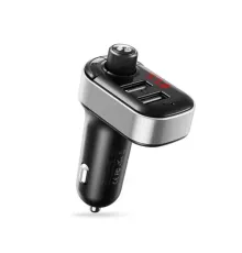 ФМ-модулятор XO BCC10 Smart Bluetooth MP3 +5V3.1A Car Charger Чорний дефект пакування mag-2000001661758147265