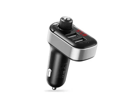 ФМ-модулятор XO BCC10 Smart Bluetooth MP3 +5V3.1A Car Charger Чорний дефект пакування mag-2000001661758147265