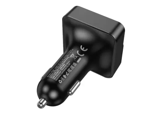 АЗП модулятор BOROFONE BC60 Hero (USB-A/USB-C) 5V/3A/35W чорний mag-6941991121388145019