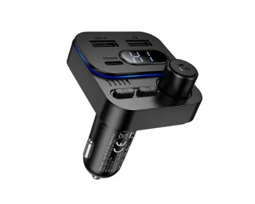 АЗП модулятор BOROFONE BC61 Ocean 45W(1A1C) чорний mag-6941991125126152673