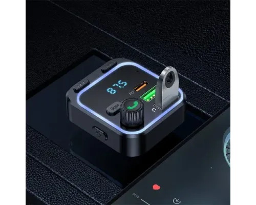 АЗП модулятор BOROFONE BC53 Highway PD20W+QC3.0 чорний mag-6941991108457144186