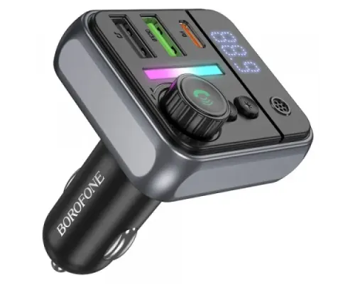 АЗП модулятор BOROFONE BC50 Ascenso PD20W+QC3.0 чорний (дефект пакування) mag-2000001608920147372