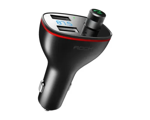 АЗП/ФМ-Модулятор ROCK B300 Bluetooth FM Transmitter Black mag-2000001648124152245