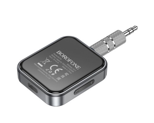 FM модулятор BOROFONE BC55 Suave car AUX BT receiver чорний mag-6941991112225140897