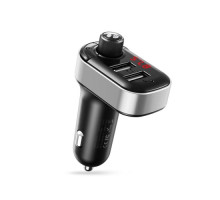 ФМ-модулятор XO BCC10 Smart Bluetooth MP3 +5V3.1A Car Charger Чорний mag-6920680835508140340