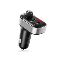 ФМ-модулятор XO BCC10 Smart Bluetooth MP3 +5V3.1A Car Charger Чорний mag-6920680835508140340