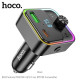 АЗП/ФМ Модулятор HOCO E81 Fantasy PD30W+QC3.0 Black mag-6942007612296142599
