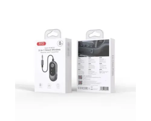 ФМ-модулятор XO BCC19 Smart Bluetooth Receiver and Transmitter Combo Чорний mag-6975837589551153757