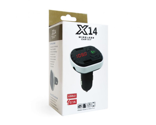 FM-трансмітер X14 Bluetooth black