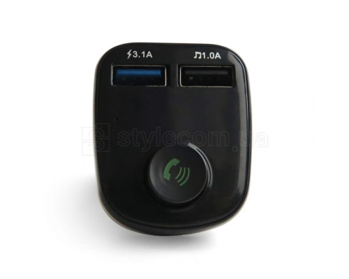 FM Модулятор ALS-A8B Bluetooth 2USB 1A/3.1A black