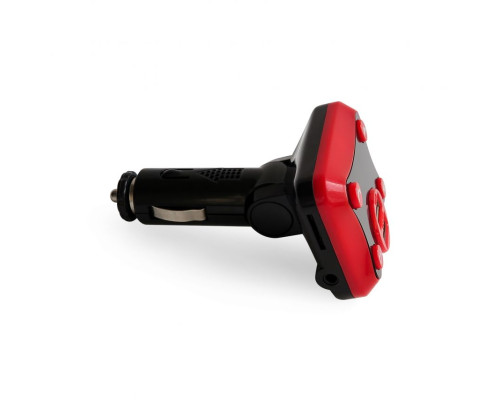 FM-трансмітер KCB-642 Bluetooth black/red TPS-2710000150091 2710000150091