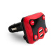 FM-трансмітер KCB-642 Bluetooth black/red TPS-2710000150091 2710000150091