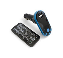 FM-трансмітер I9BT Bluetooth black/blue