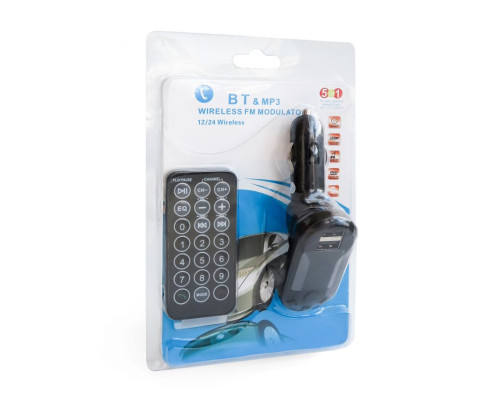 FM-трансмітер I9BT Bluetooth black