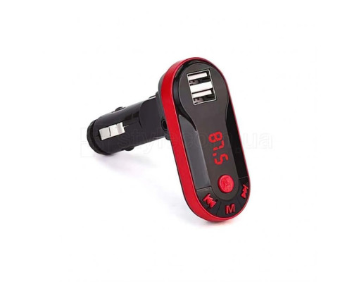 FM Модулятор I9BT Bluetooth black/red