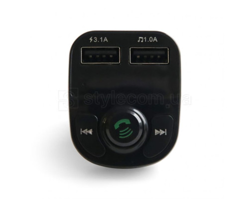 FM-трансмітер X22 Bluetooth + АЗП 2USB 1A/3.1A black TPS-2710000178712