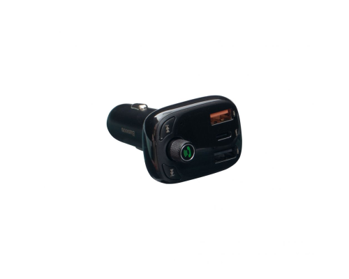 FM-Модулятор Baseus S-13 T-typed 36W 3A 2USB-A+1USB-C (CCTM-B01) black PLS-00-00029363