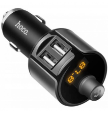 FM-Модулятор Hoco E19 12W 2.4A 2USB-A gray PLS-00-00049728