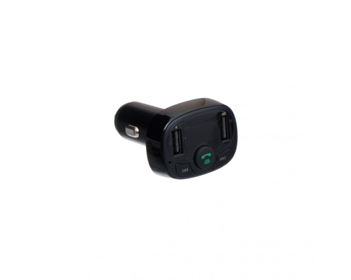 FM-Модулятор Baseus S-09A T-typed 12W 2.4A 2USB-A (CCTM-01) black PLS-00-00029364