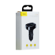 FM-Модулятор Baseus S-09A T-typed 12W 2.4A 2USB-A (CCTM-01) black PLS-00-00029364