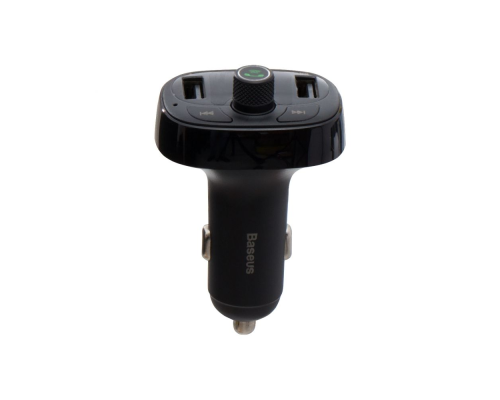 FM-Модулятор Baseus S-09 T-typed 17W 3.4A 2USB-A (CCALL-TM01) black PLS-00-00029365