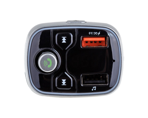 FM-Модулятор Borofone BC32 12W 2.1A 2USB-A black PLS-00-00062074